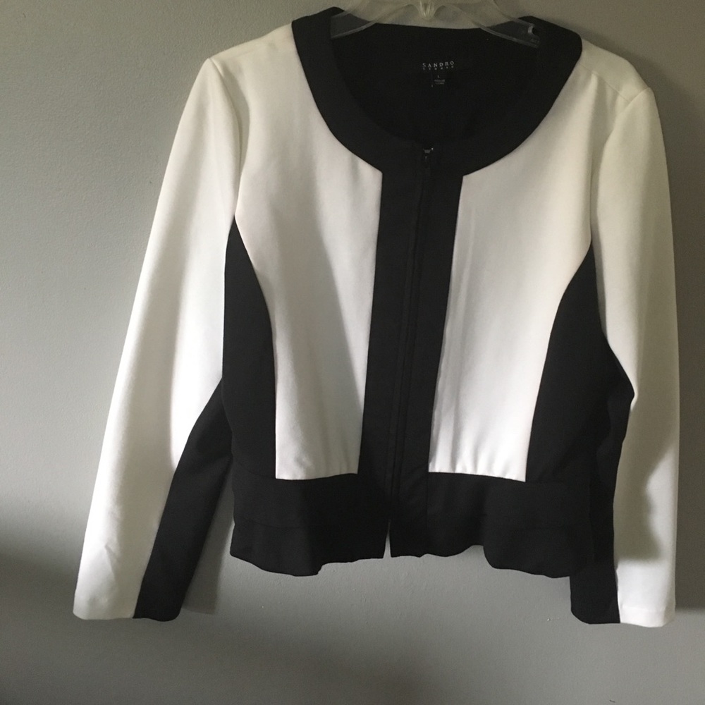 Black and White light weight Blazer